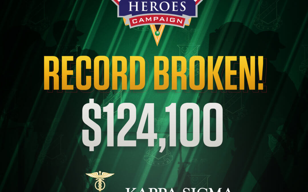 Kappa Sigma Breaks Record with $124,100 Military Heroes Month - Kappa ...