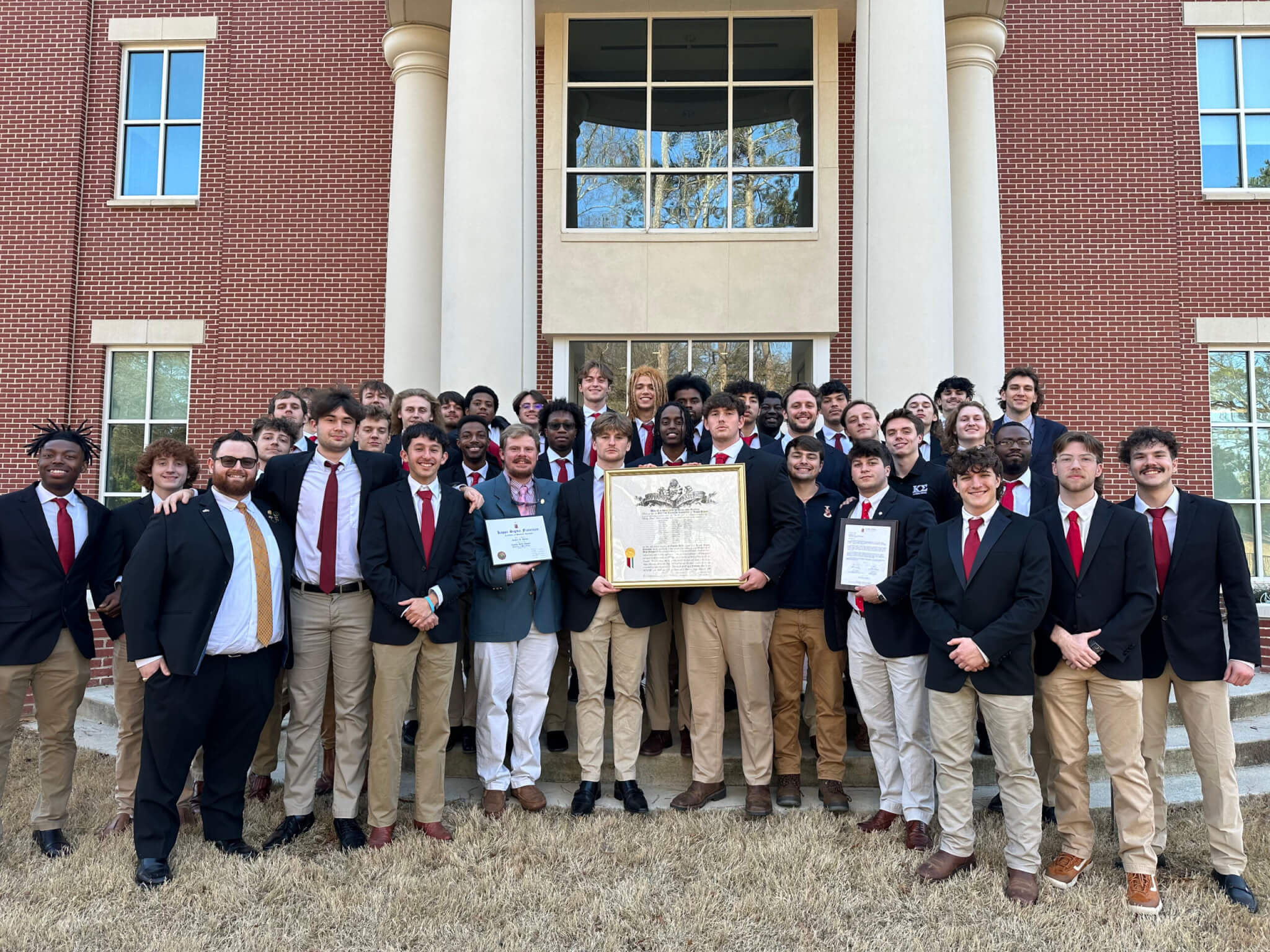 Kappa Sigma reestablishes the Lambda-Delta Chapter at the University of ...