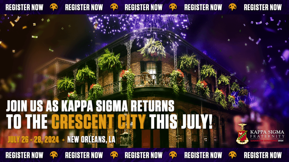 Kappa Sigma Returns to New Orleans for the 2024 Leadership Conference