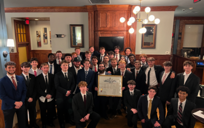 Kappa Sigma reestablishes the Tau-Lambda Chapter of Providence, Rhode Island